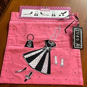 NEW. Just B Embroidered Lingerie Bag